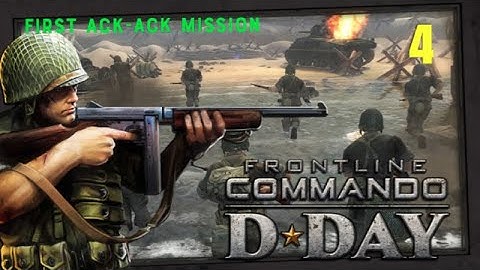 Frontline Commando: D-Day Walkthrough First Ack-Ack Mission Utah Part 4 (Revisited)