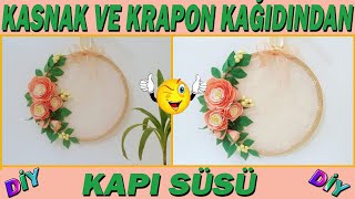 Kapı Süsü Nasıl Yapılır? Do It Yourself Diy İdeas