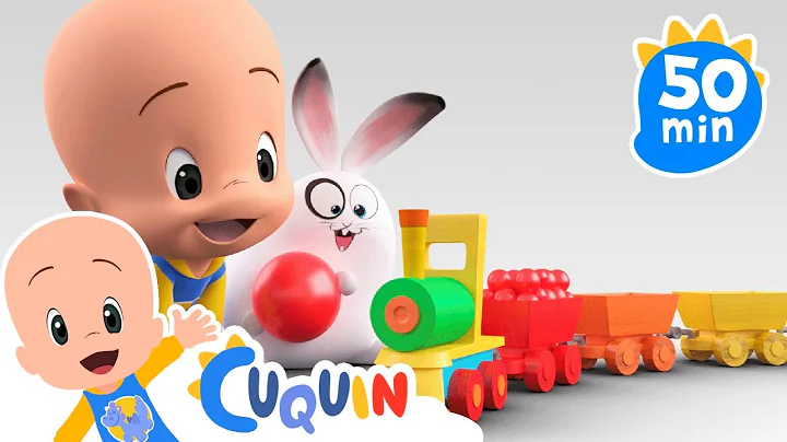 Learn the colors 🎨 with Cuquin's magic train 🚂 | Cocotoons