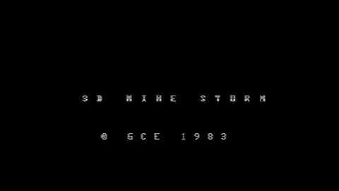 3D Mine Storm - Vectrex