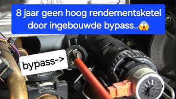 Deze Vaillant cv-ketel is al 8 jaar geen hoog rendementsketel door ingebouwde bypass..😱