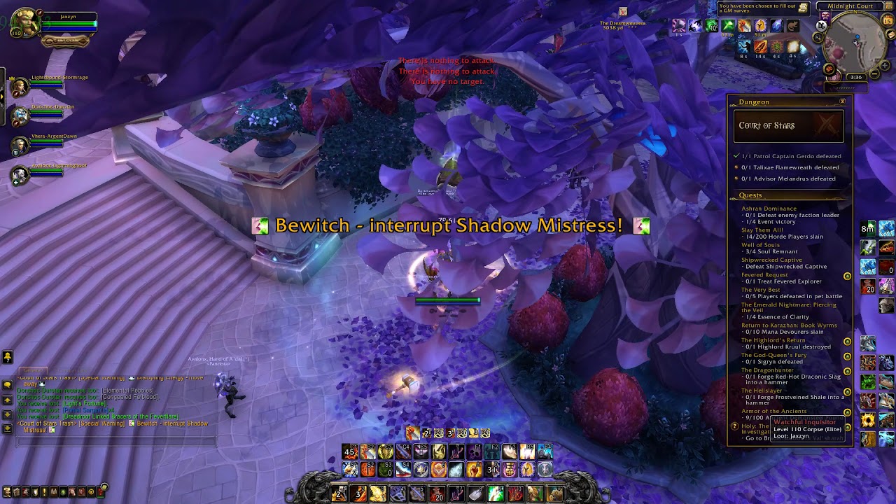 WoW Legion Hero Dropping Some Eaves YouTube