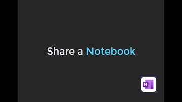 9.1 Share Your Notebook of OneNote for iPad