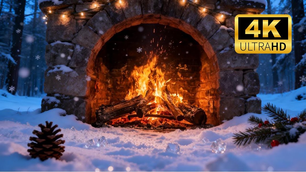 🔥 Fireplace NO ADS. Cozy Fireplace 4K Ultra HD #38 