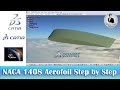 NACA 1408 in CATIA V5 | Design Airfoil shaped Wing of Aircraft | Ready design for ANSYS Simulation