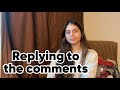 Replying to the comments 