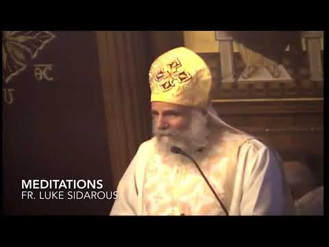 بكلامك تتبرر وبكلامك ت دان ابونا لوقا سيداروس