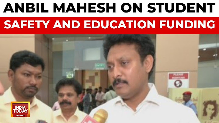 TN Education Minister Anbil Mahesh Addresses POCSO Cases and Samagra Shiksha Scheme Issues