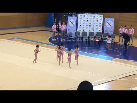 Talento en el torneo de gimnasia rítmica de Ribadeo