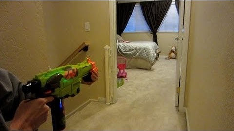 Nerf Vortex Lumitron Firing Test Demo