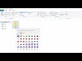 تغيير أسم الفولدر أو الملف إلى أشكال إيموجي Emoji  خدعة جميلة لويندوز 10