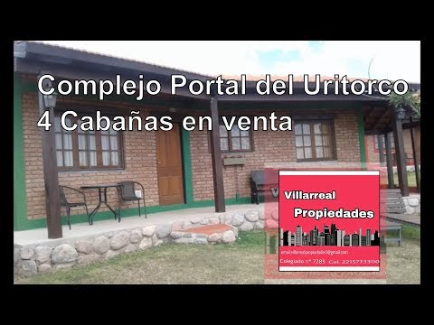 Complejo Portal del Uritorco - 4 cabañas en venta