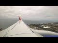 Landing at Santa Barbara (SBA) on Southwest Airlines 737-700