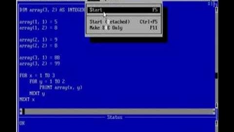 QB64 Tutorial 16 - Matrix