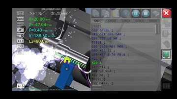 cnc g32 CNC Turning machine Mein Ji 32 ka cycle program video Kaise banaen