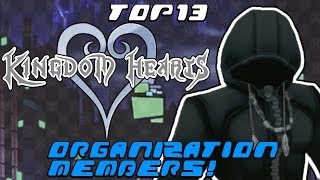 Top 13 Organization XIII Members in Kingdom Hearts