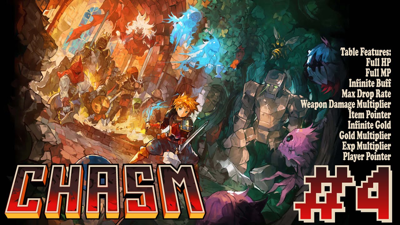 CHASM Gameplay + CHEAT ENGINE | [#4]