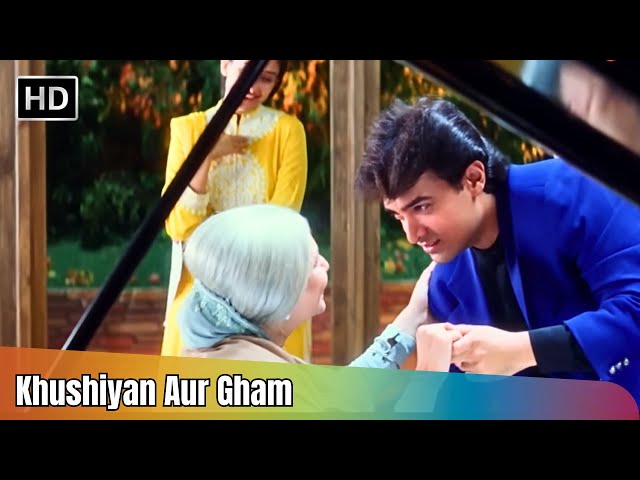 Khushiyan Aur Gham Sehti Hai | Mann (1999) | Aamir Khan | Manisha Koirala | Udit Narayan Hit Songs class=