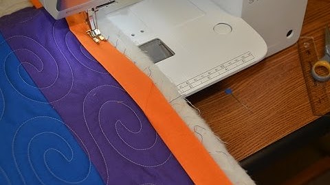 APQS Video Tutorial: Beautiful Binding Finishes