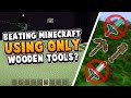 TESTED: Can You Beat Minecraft With Only Wooden Tools?