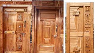 Wooden Main Door Designs for home ? / Door Design works door