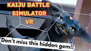 The Best Giant Mech Vs Kaiju VR Game! Kaiju Battle Simulator is a Must-Play on Quest 2! screenshot 4
