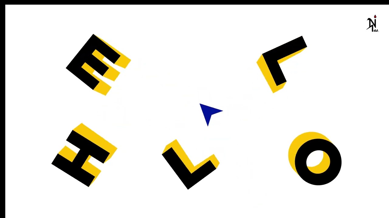 Hello Text Animation 