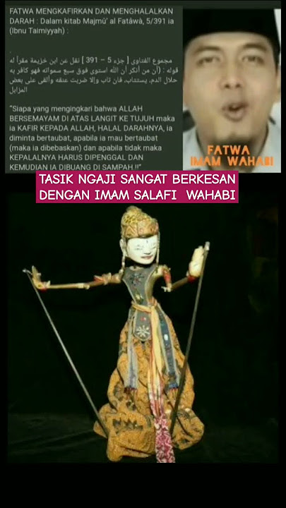 TASIK NGAJI SANGAT TERKESAN DGN WAHABI