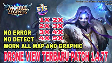 DRONE VIEW TERBARU PATCH 1.4.77 NEW HERO LUO YI