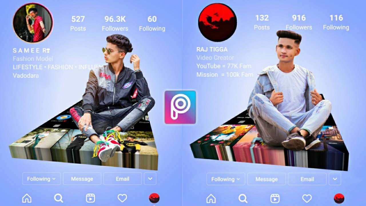 Instagram Effect Editing | PicsArt Tutorials | Viral 2021 Instagram Effect  | RTWORLD - YouTube