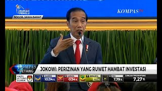 Jokowi: Urus Perizinan Investasi Masih Ruwet!