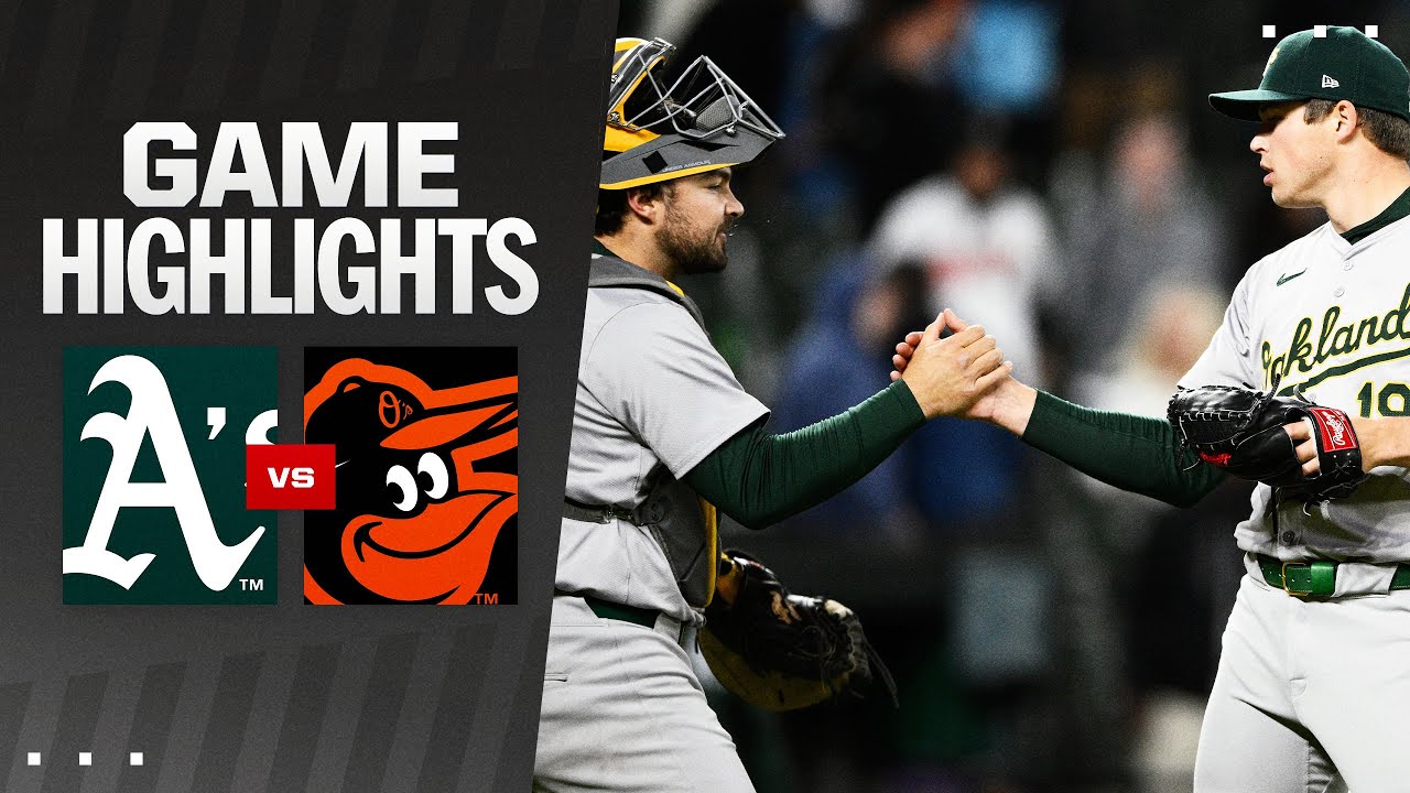 As vs Orioles Game Highlights 42624  MLB Highlights