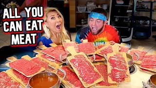 Famous HOW MUCH MEAT CAN TWO COMPETITIVE EATERS EAT?! at Oishi Shabu in Irvine, CA!!! #RainaisCrazy Profile