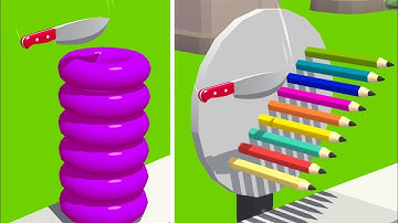 Slice It All! Very Satisfying and Relaxing ASMR Slicing Gameplay Video