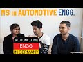 MASTER'S IN AUTOMOTIVE SOFTWARE ENGINEERING FROM GERMANY (TU CHEMNITZ)