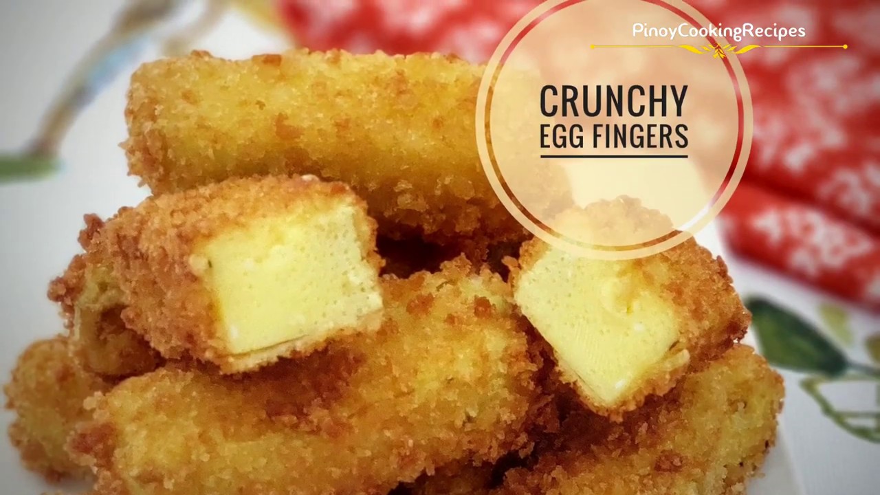 Crunchy Egg Fingers Egg Fritters Egg Starters Recipe Kanaks Kitchen