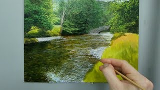 #119 How To Paint a Shallow River