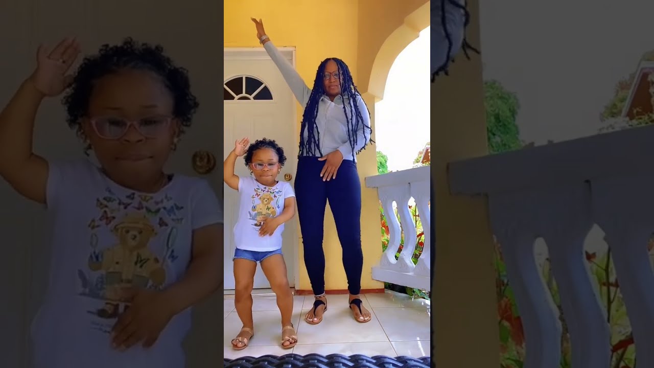 Tiktok dance   jamaica  tiktokviral  trending  shorts  siblings