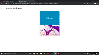 Image overlay transition in html and css