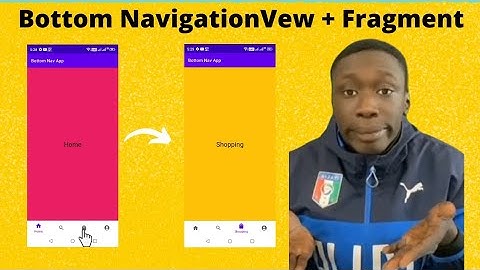 Implement Bottom Navigation view With Fragment In Java | Android Studio 2022 Tutorial