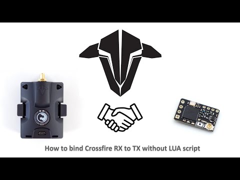 How to bind TBS Crossfire RX to TX without LUA | Micro TX | Nano RX