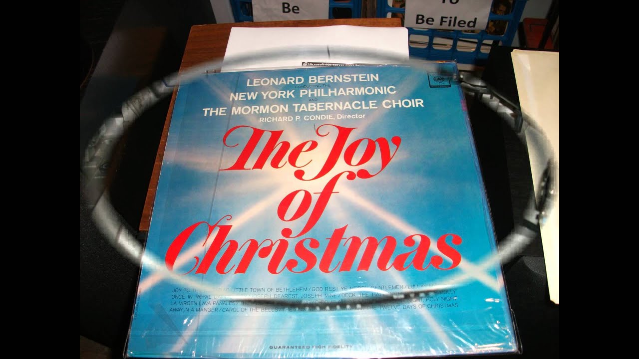 Bernstein and the Mormon Tabernacle Choir - Away in a Manger - From LP Bernstein and the Mormon Tabernacle Choir - Away in a Manger - From LP