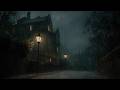 Old Town Street in Heavy Rain | Soothing Rain and Deep Thunder for Ultimate Sleep