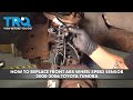 How to Replace Front ABS Wheel Speed Sensor 2000-2006 Toyota Tundra