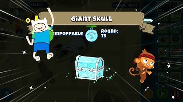 Giant Skull(Impoppable) | Glob Saved the Queen | Bloons Adventure Time TD | E162