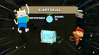 Giant Skull(Impoppable) | Glob Saved the Queen | Bloons Adventure Time TD | E162