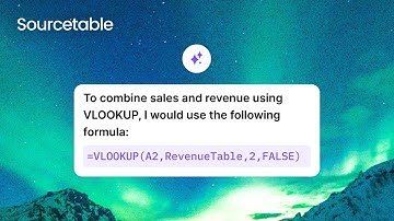 Sourcetable - Formula Generator