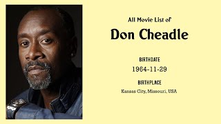 Don Cheadle Movies list Don Cheadle| Filmography of Don Cheadle