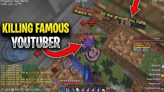 KILLING FAMOUS YOUTUBER *INSANE* | CavePvP #76