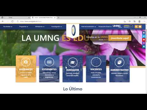 Acceso a Aulas Virtuales  - MOODLE UMNG